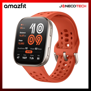 [New Arrival] Amazfit Bip 6 Smartwatch 1.97" AMOLED Display Bluetooth Phone Up To Two Weeks Of Battery Life- RED