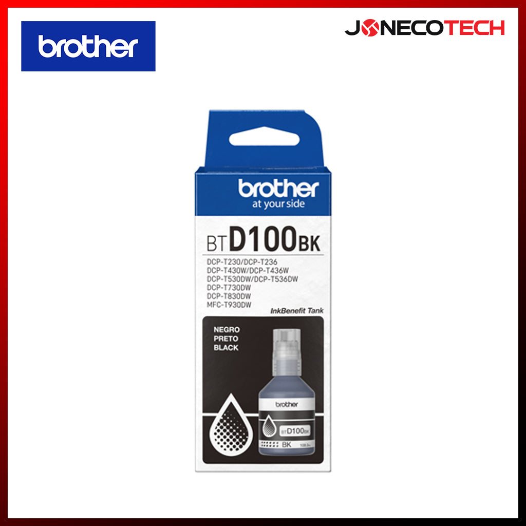 BROTHER BT-D100BK Black INK BOTTLE