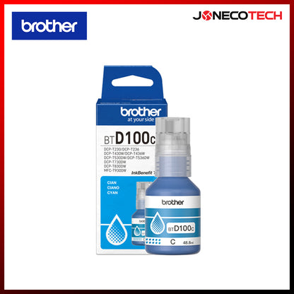 BROTHER BTD100C Ink Bottle (Cyan)