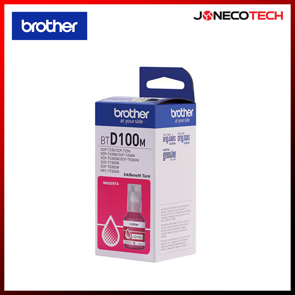 BROTHER BTD100M Ink Bottle (Magenta)