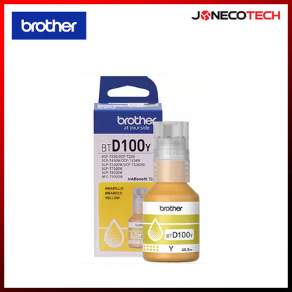BROTHER BTD100Y Ink Bottle (Yellow)