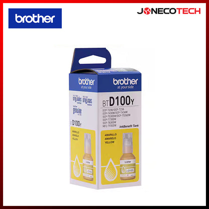 BROTHER BTD100Y Ink Bottle (Yellow)