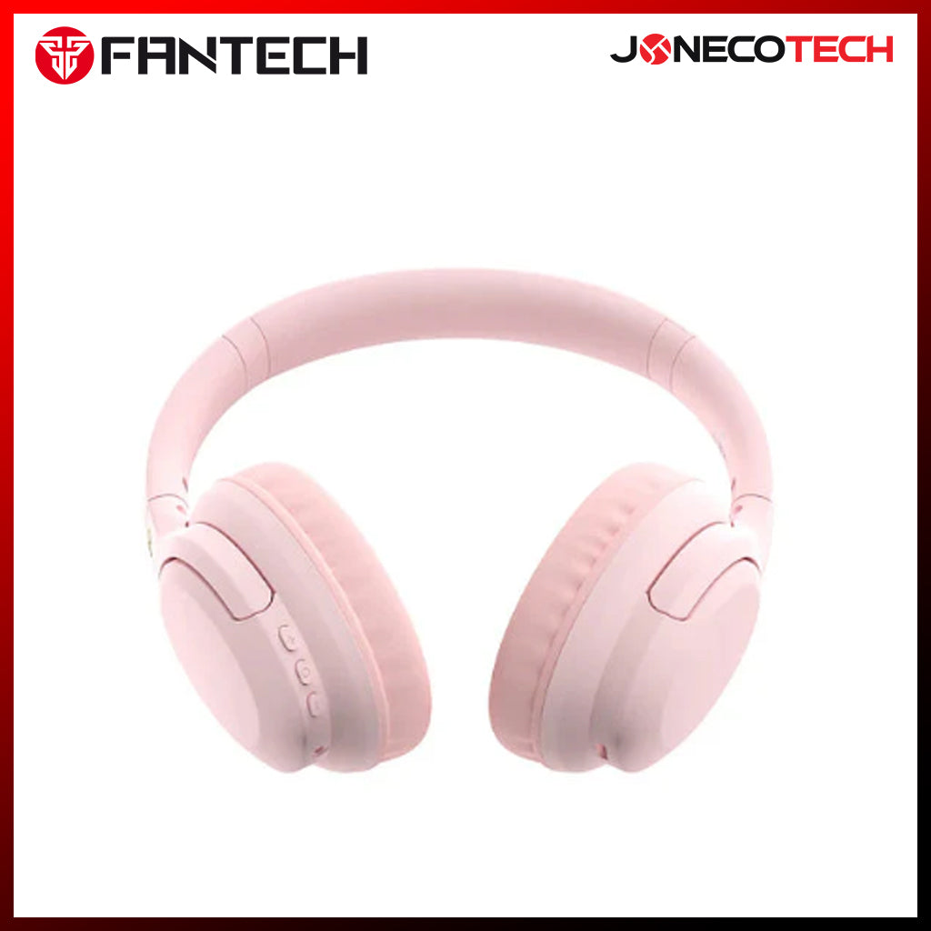 FANTECH WH05 GO VIBE WIRELESS HEADSET PINK