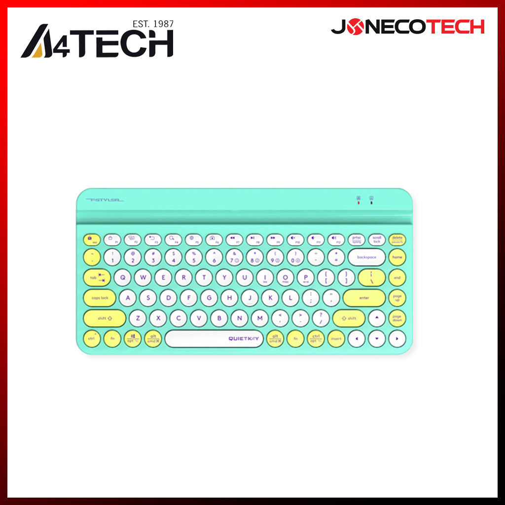 A4 TECH FBK30 AVOCADO WIRELESS KEYBOARD- Avocado