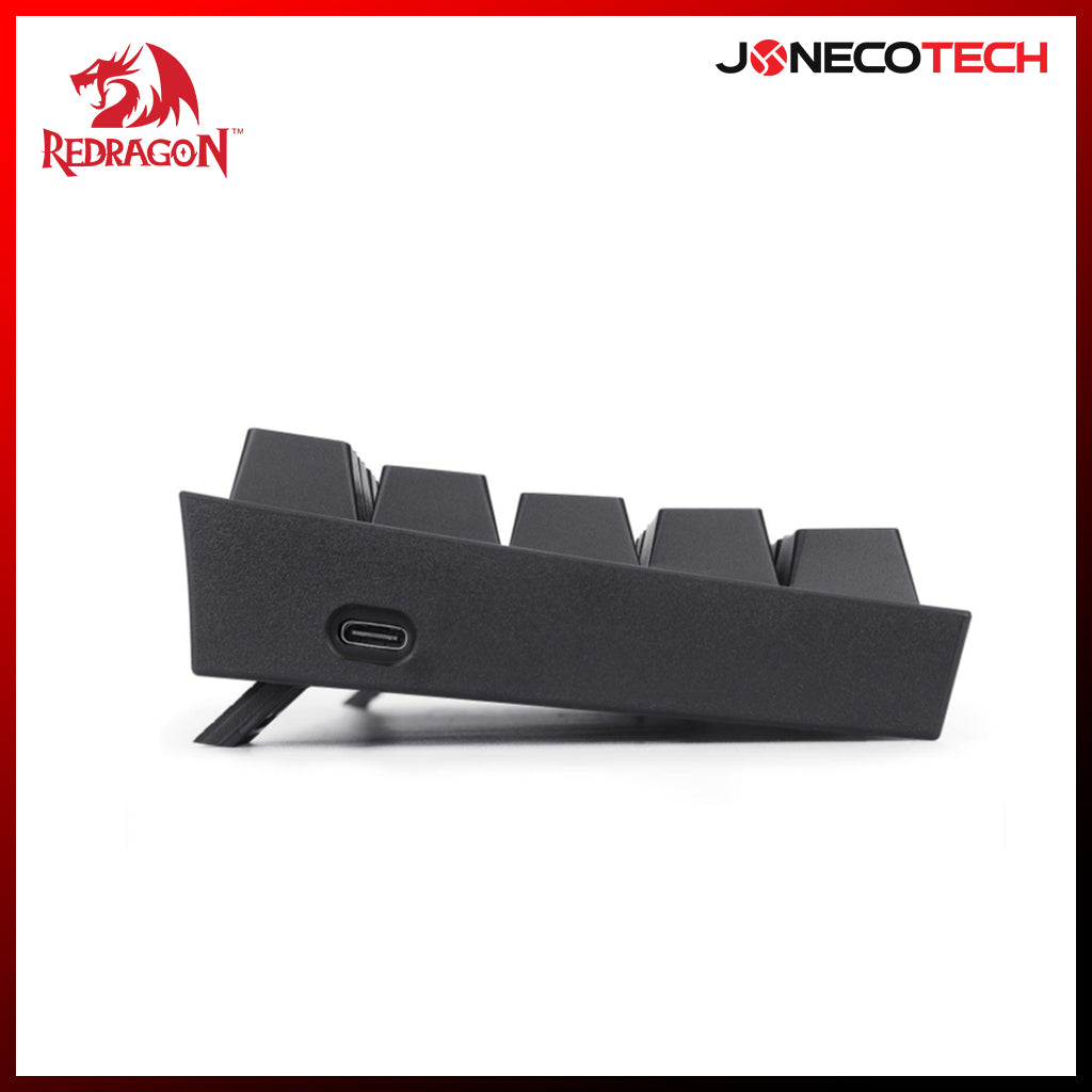 REDRAGON K617-RGB FIZZ RD BLACK KEYBOARD