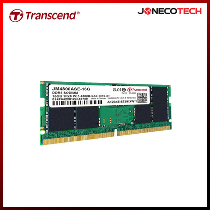 TRANSCEND JM4800ASE-16G 16GB HM DDR5 4800 SO-DIMM