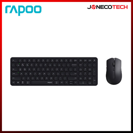 RAPOO 9350S MULTI-MODE WIRELESS ULTRA-SLIM KEYBOARD AND MOUSE COMBO
