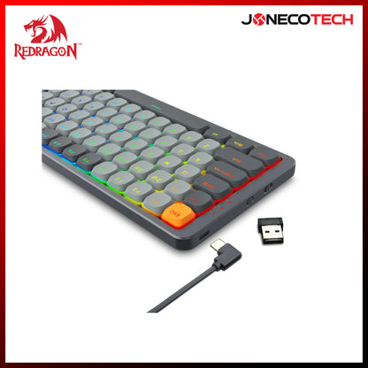 REDRAGON K652GG AZURE RED SWITCH KEYBOARD