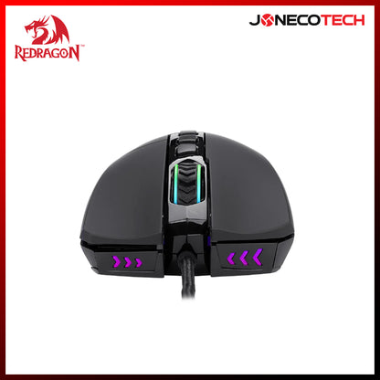 REDRAGON M812 RGB PLANK WIRED GAMING MOUSE BLACK