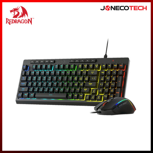 REDRAGON S141 RYLO 2IN1 GAMING KEYBOARD AND MOUSE COMBO BLACK