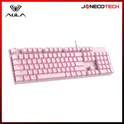 Aula S2022 WIRED MECHANICAL GAMING KEYBOARD pink