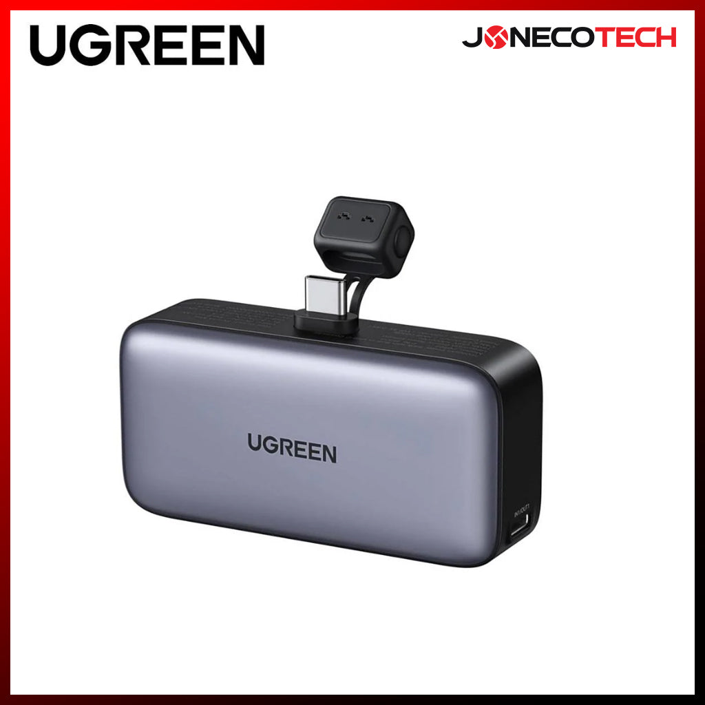 Ugreen Nexode 5000mAh 20W Power Bank with Built-in USB-C Connector