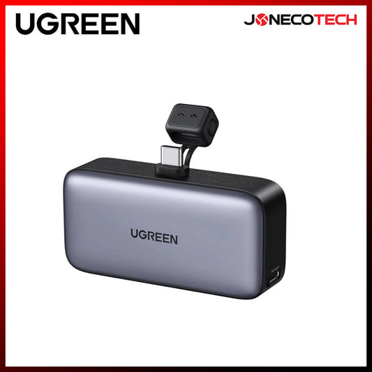 Ugreen Nexode 5000mAh 20W Power Bank with Built-in USB-C Connector