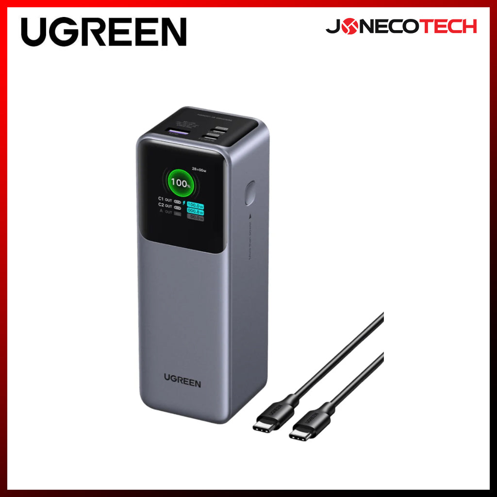 Ugreen Nexode 25000mAh Quick Charging 200W Power Bank (PB722/35525B)