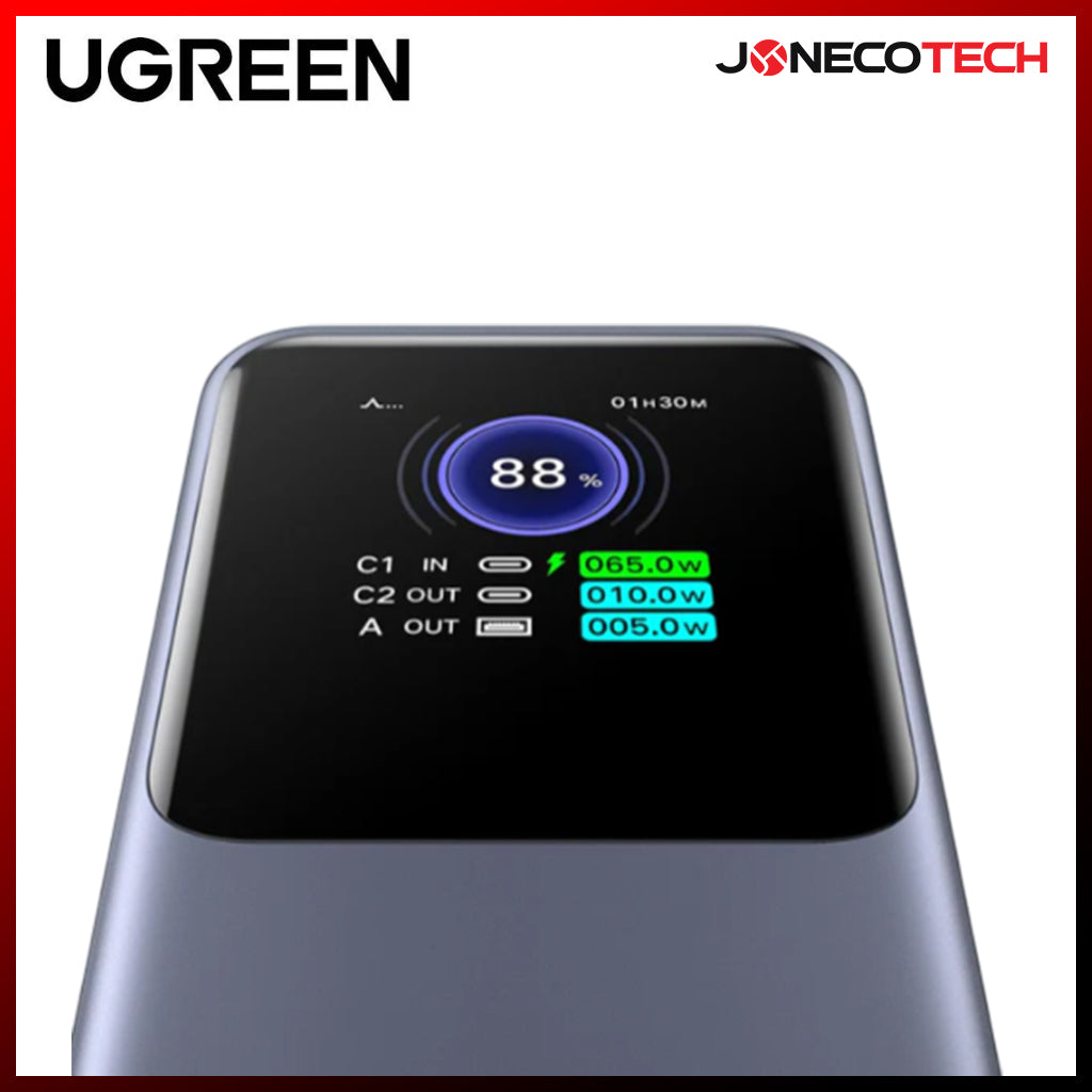 Ugreen Nexode 25000mAh Quick Charging 200W Power Bank (PB722/35525B)