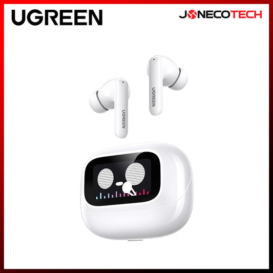 Ugreen EchoBuds Magic Hybrid Active Noise-Cancelling Earbuds White