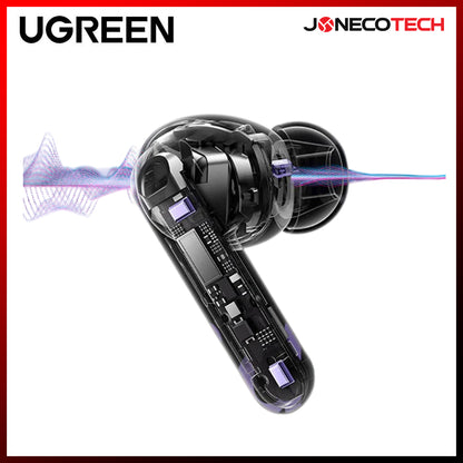 Ugreen EchoBuds Magic Hybrid Active Noise-Cancelling Earbuds White