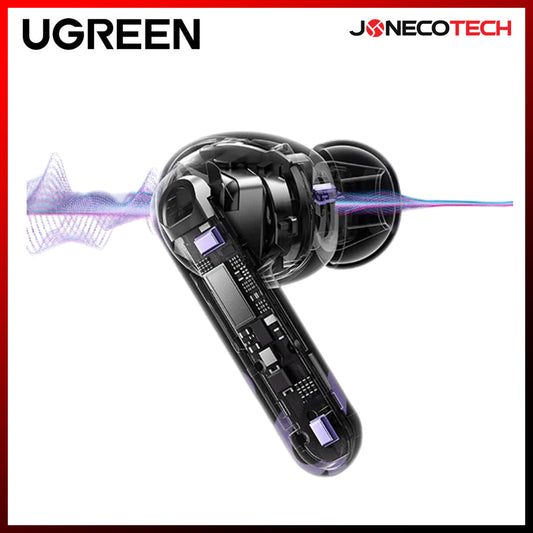 Ugreen EchoBuds Magic Hybrid Active Noise-Cancelling Earbuds White
