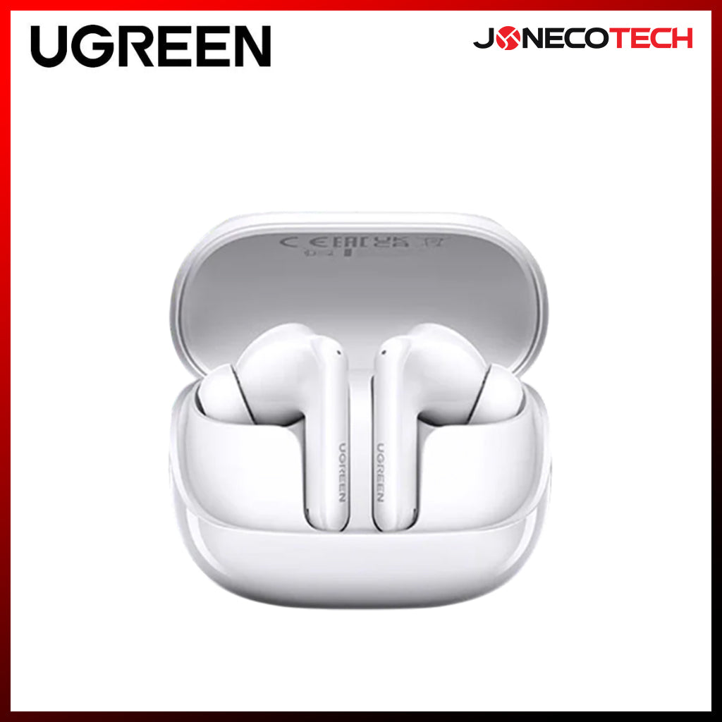 Ugreen EchoBuds Magic Hybrid Active Noise-Cancelling Earbuds White
