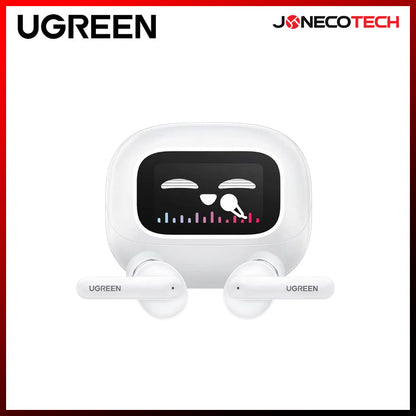 Ugreen EchoBuds Magic Hybrid Active Noise-Cancelling Earbuds White