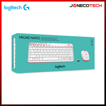 LOGITECH MK240 NANO WIRELESS KB & MOUSE