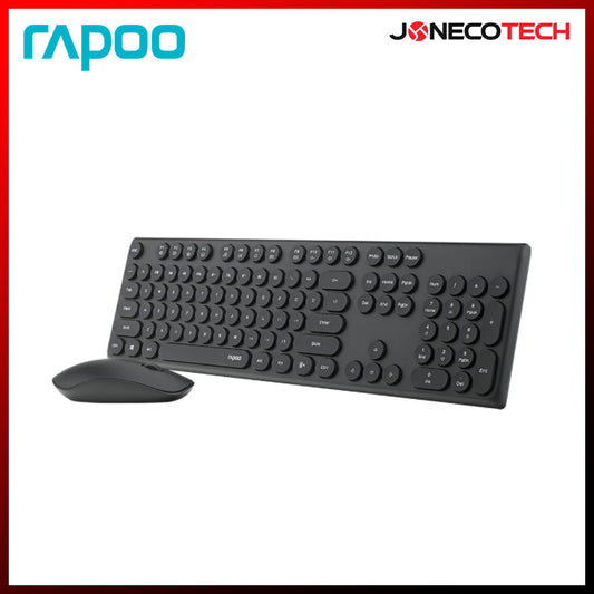 RAPOO X260S BLACK WIRELESS KEYBOARD AND MOUSE COMBO