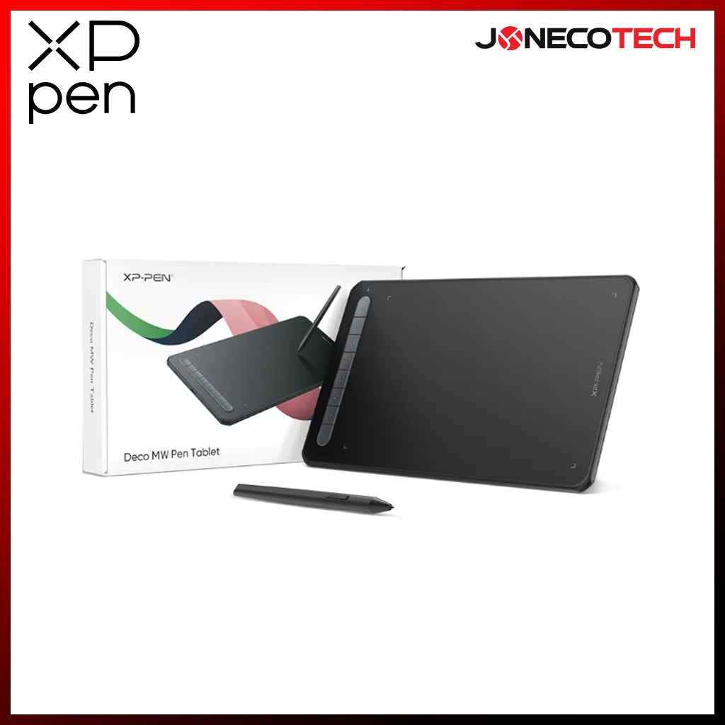 XP-Pen IT850B Deco MW 8x5" Slim Drawing Tablet with Bluetooth, X3 Battery-Fre Elite Stylus, 8 Shortcut Keys, 10-Hour Battery Life, 8192 Pressure Levels