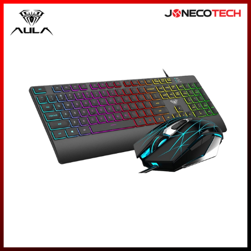 Aula T201 Wind Gaming Membrane Keyboard and Mouse Combo