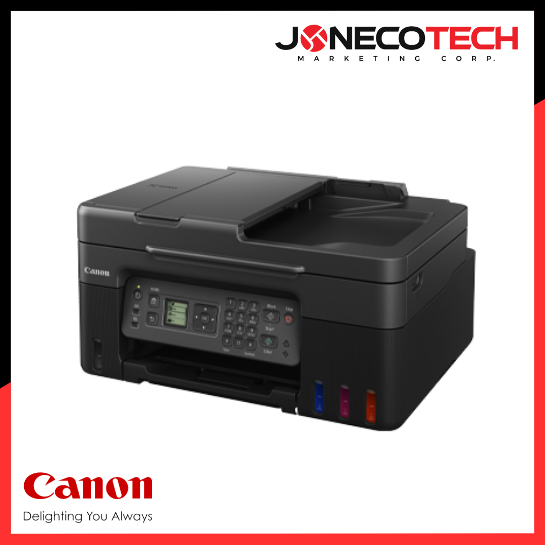 Canon Pixma G4770 Wireless Refillable Ink Tank Printer with Fax for Low-Cost Printing