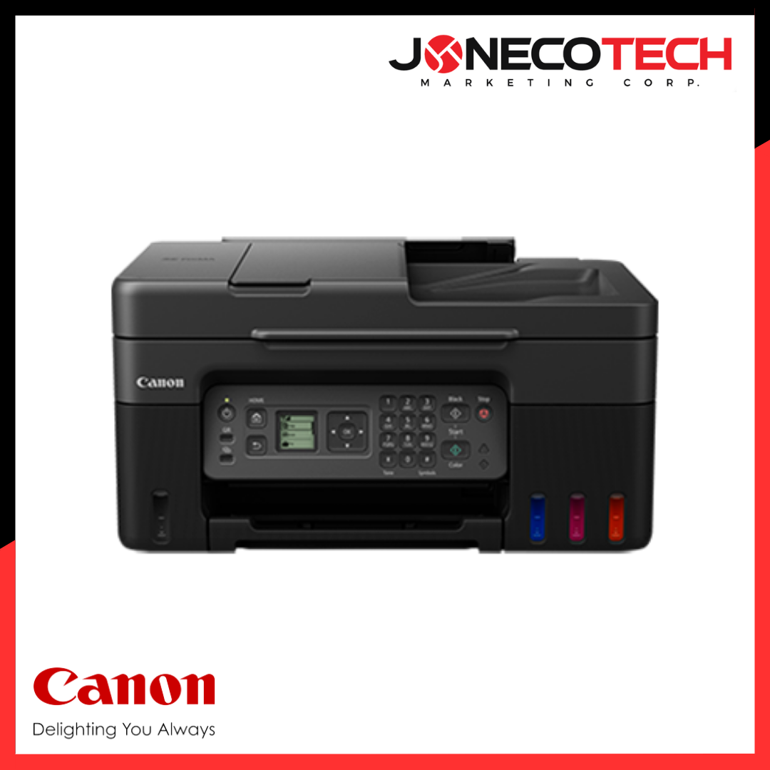 Canon Pixma G4770 Wireless Refillable Ink Tank Printer with Fax for Low-Cost Printing