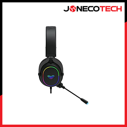 Aula Wind F606 RGB Wired Gaming Headset with Noise Cancelling Microphone