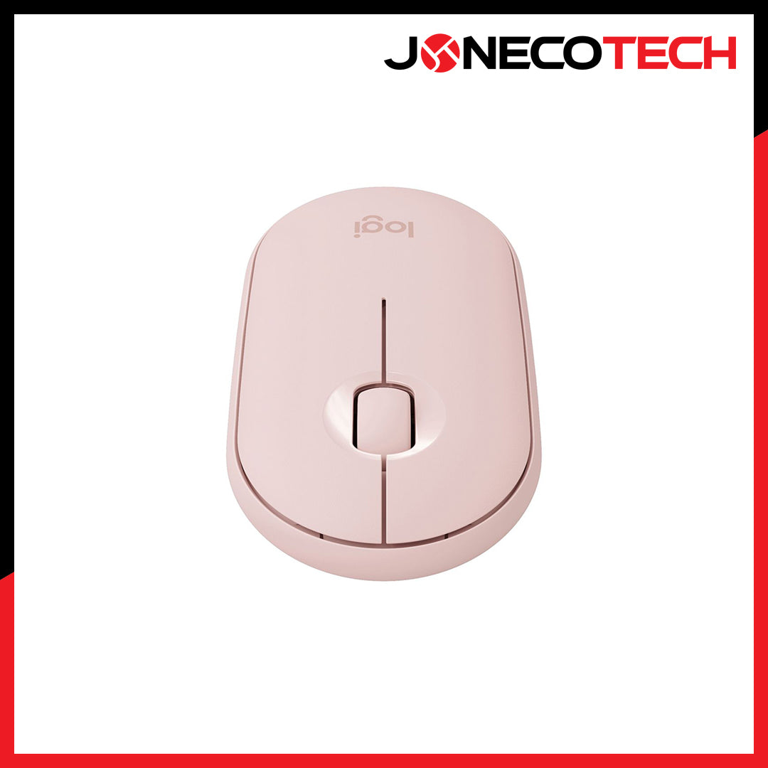Pebble Wireless Mouse M350 Rose - Slim, Light & Bluetooth