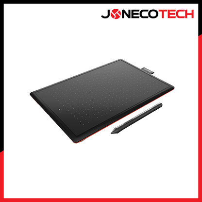 WACOM ONE - M CTL-672/K0-C Creative Pen Tablet | Black/Red