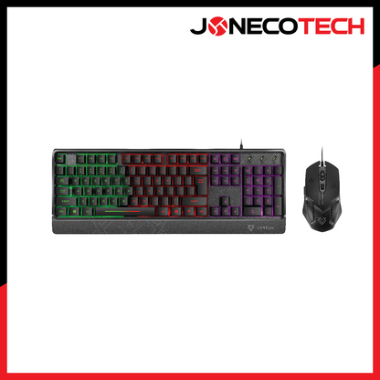 VERTUX ORION backlit wired GAMING keyboard and mouse